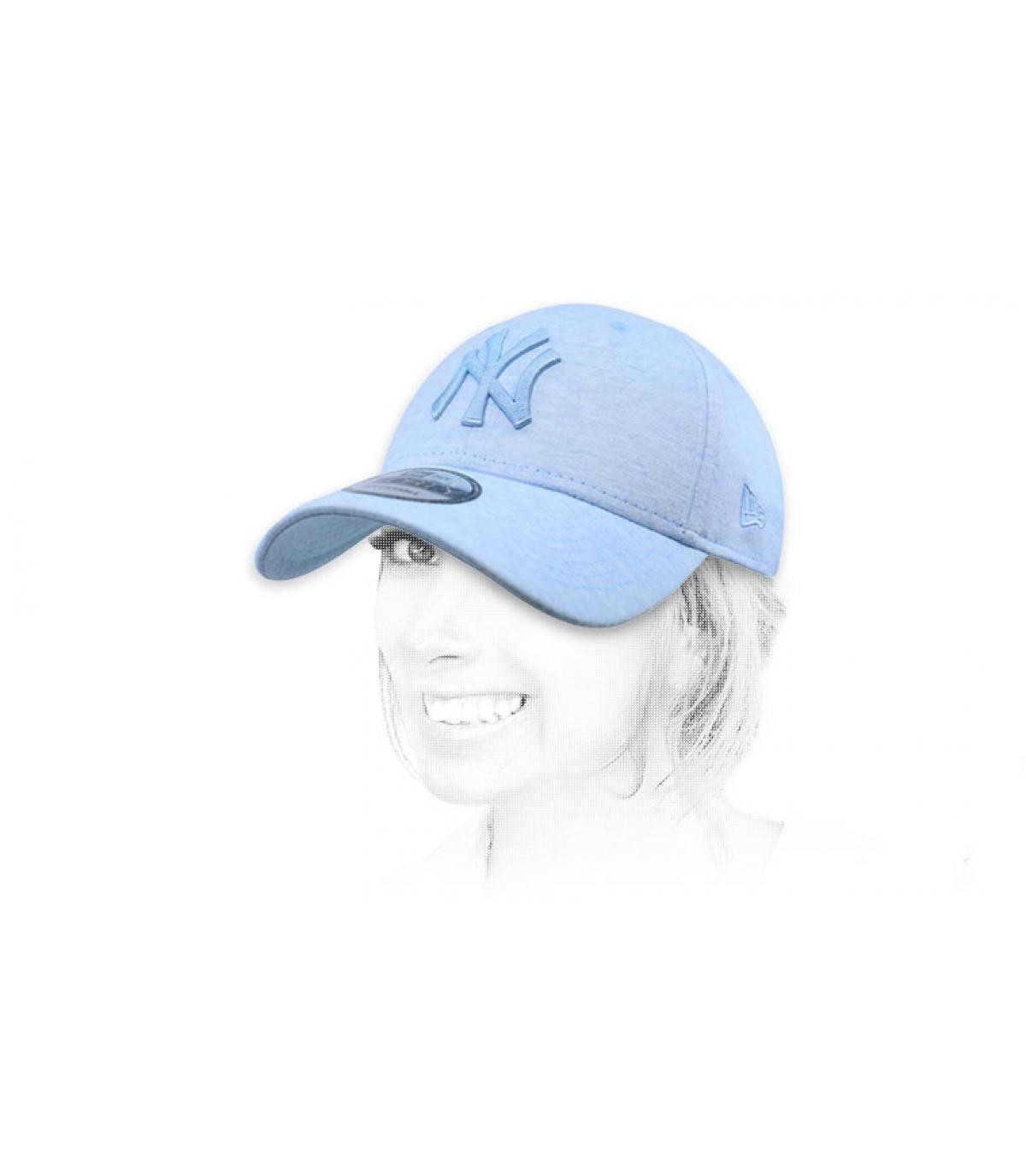 sky blue NY cap Jersey brights 9Forty NY sky